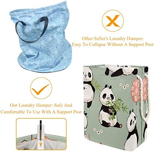 Колекция Unicey Little Panda Водоустойчив Кошница за Дрехи, Сгъваема Кошница за Домашно Организатор Детска Количка