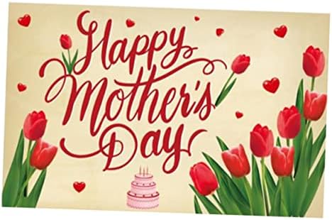 jojofuny 1 БР. Банер на Деня на Майката, Сгъваема Рамка за Снимки, Поставка За Снимка, Банер за Деня на Майката, на Фона на Партита, за Фон на Деня на Майката, Фонове, за сни?