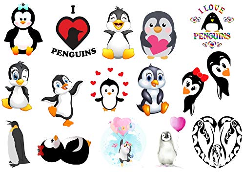 Колекция от Пингвини (Временни татуировки пингвини)