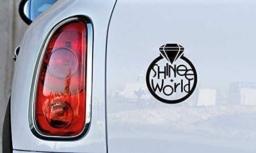 Vinyl Стикер с Логото на Shinee World, Стикер върху Бронята на Колата Стикер на Предното Стъкло на превозното средство, Произведено по Поръчка,