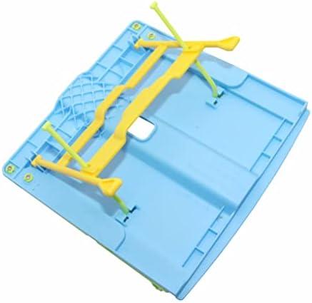 N/A Сгъваема дългогодишна многофункционална детска рамка за четене от ABS-пластмаса, Държач за книги, Канцеларски материали (Цвят: синьо размер: 20 * 20 см)