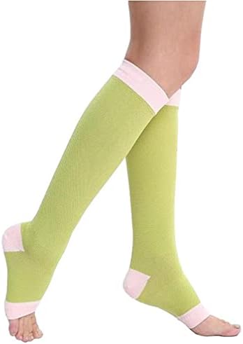 3 двойки Компрессионных чорапи без чорап (15-20 мм живачен стълб.ст.) за мъже и Жени, Поддържащи Чорапи (различни цветове, L/XL)