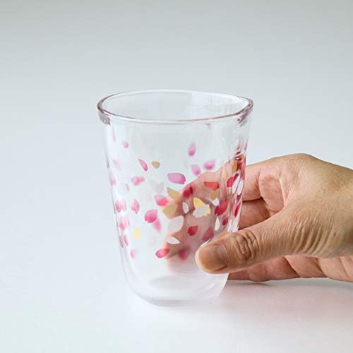 Бира, чаша Aderia 9548, Пенящийся Бирена чаша Haruiro, 9,8 течни унции (290 мл), Произведено в Япония, Подарък кутия, Подарък За