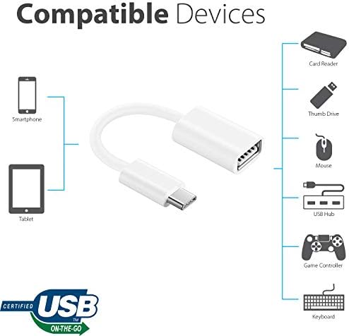 Адаптер за USB OTG-C 3.0, съвместим с вашия LG 14Z90P-K. ARW3U1 за бързи, доказани, мултифункционални функции, като например