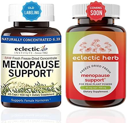 Eclectic Institute Свежо сублимированное средство за подкрепа на менопаузата | 45 КТ (400 мг)