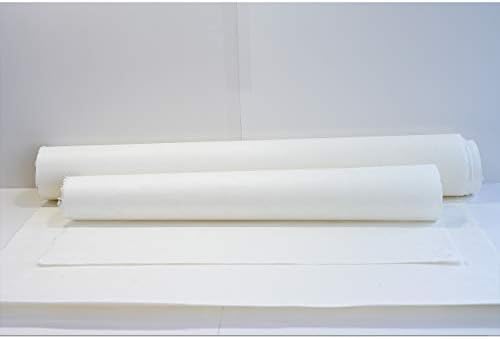 [10 pcs] Корейската Традиционна Шелковичная хартия HanJi Ръчно изработени Обичайната Натурална Бяла Трехслойная 28.3 x 55.9