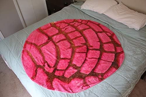 Одеало от Кончи | Каре Pan Del Хвърли Blanket (Кръгло Розово одеяло от Кончи)