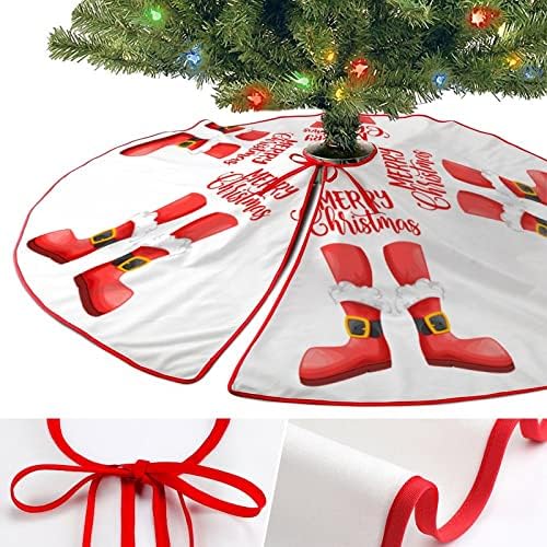 Пола за Коледно Elf Legs, Подложка за Коледна украса Весела Коледа на Коледа, Пола за Коледно 30 x 30, за Празника в Къщи С Вътрешен Интериор на Открито, на Коледно Парти