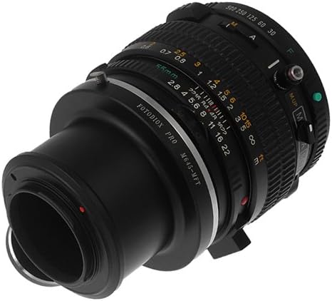 Адаптер за закрепване на обектива Fotodiox Pro Обектив с монтиране Mamiya 645 - Адаптер за камера Micro 4/3 Camera