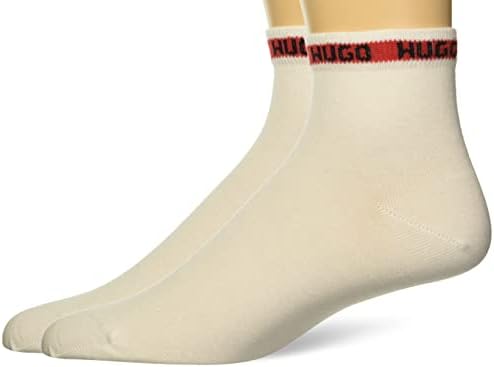 Памучни Къси чорапи с логото на HUGO Men ' s в 2 опаковки с Тиксо