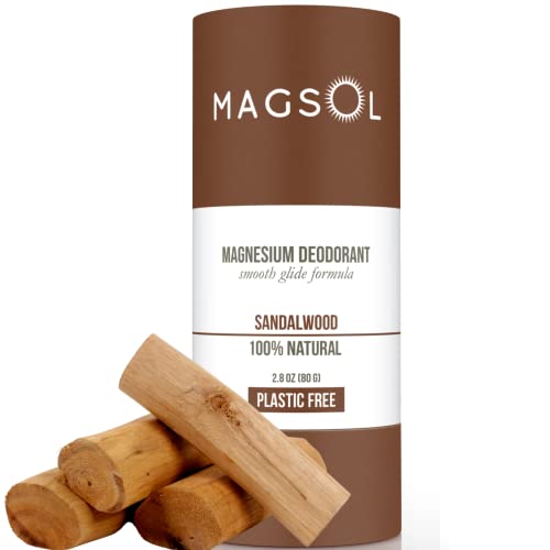 Натурален Дезодорант за жени MAGSOL Без пластмаса - Без алуминий, без сода за хляб, Без пластмаса - 2,8 унции