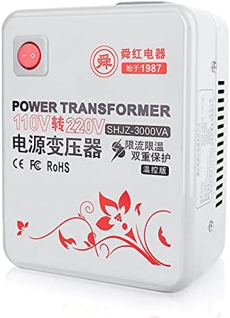 (3000 W) Трансформатор-преобразувател на напрежение с мощност 3000 W от 110 до 220 В, трансформаторный адаптер за употреба в Съединените