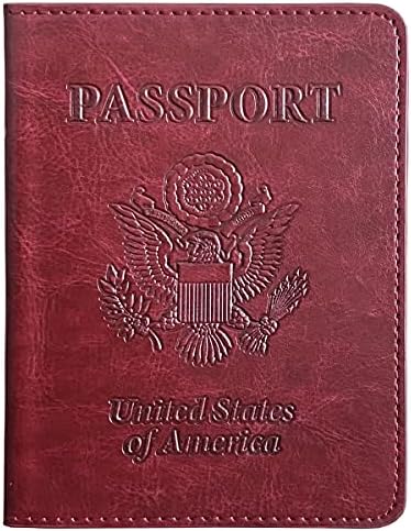 Разход на Притежателя на паспорта Vacaday и карти Ваксинация, Калъф с Отделение за карти ваксинация CDC, Защитен Органайзер за Документи