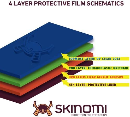 Защитно фолио Skinomi, съвместима с Asus Transformer Prime (само за таблети), Прозрачен филм TechSkin TPU Anti-Bubble HD