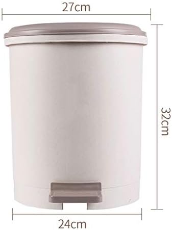 Класификация на кофа за Боклук Педального тип Домашни Пластмасов капак Независим Подложка Баня Хол Буре за разделяне на сух и влажен въздух (Цвят: B)