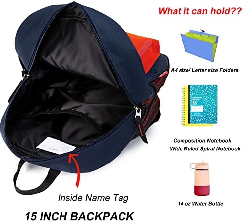HawLander Малка Детска Раница за момчета, Училищна чанта за деца, подходящ за деца от 3 до 9 години, 17 см, тъмно-червен