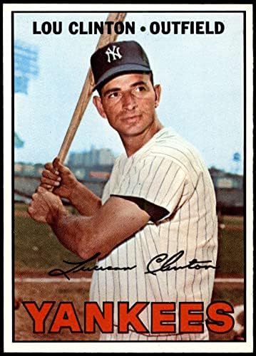 1967 Topps # 426 Лу Клинтън, Ню Йорк Янкис (Бейзболна картичка) Ню Йорк / Mount Янкис