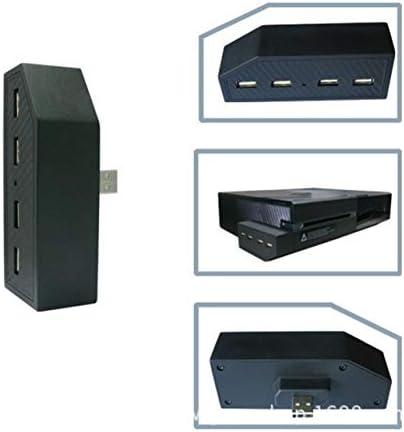 Dalkeyie 4 USB Порта Expand Hub Сплитер Адаптер за Разширяване на Конзола за Игри Microsoft Xbox One Слушалки с Микрофон USB