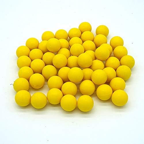 За многократна употреба Пейнтбольные топки AOOHYEO Калибър 0,68 - 100 Нови многократна употреба на Гумени Тренировъчни Еластични топки, Топки
