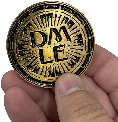 EL8-021 Монета покана на Министерството на магията на върховенството на закона DMLE