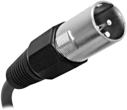 СЕИЗМИЧЕН ЗВУК - SAXLX-25 - 25' Зелен микрофон кабел XLR за мъже и XLR за жени - Балансиран - пач-кабел с дължина 25 метра
