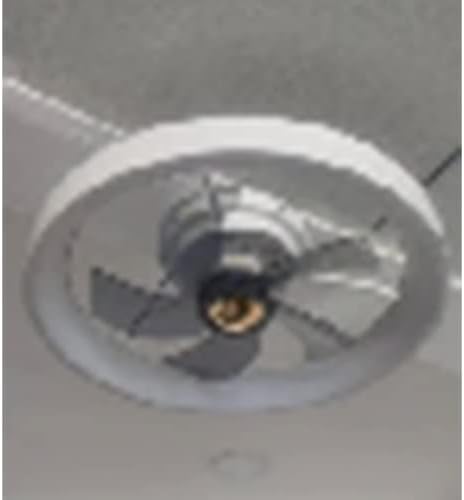 Нископрофилен, вентилатор на тавана LSEPOUM с подсветка - Модерен Вътрешен вентилатор на тавана, без остриета с дистанционно регулиране