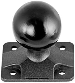 Сферичен адаптер ARKON с 4 дупки от усилвателя до 38 мм (1,5 инча) Черен на цвят, в търговията на дребно