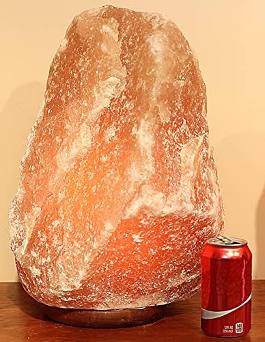 Индустриална Гигантска Естествена Гималайская Кристален Лампа от Каменна Сол, с тегло 60 ~ 70 паунда