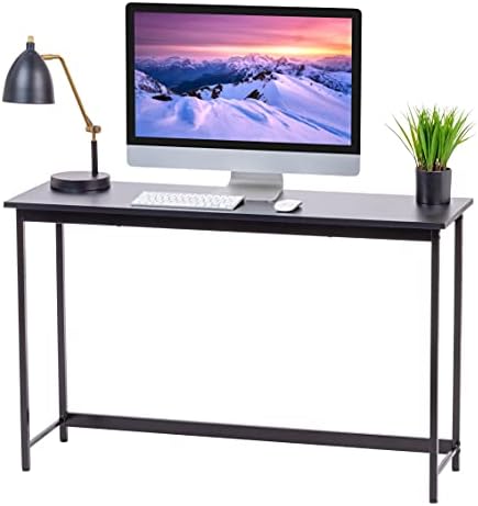 Модерна маса за лаптоп и компютър IRIS USA 32 инча, офис бюро за домашния офис, с водоустойчив повърхността и са устойчиви