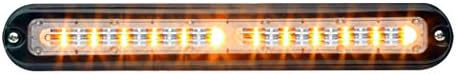 Whelen, PS-02FCR, Led Сигнална корона Strip-Lite Plus За повърхностен монтаж Super-LED, 69 Схеми за сканиране с блокиране на флаш,