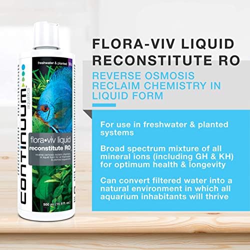 Continuum Aquatics Flora Viv Възстановяващ балсам за вода RO - Mineral Element за дестилирана, на обратната Осмоза или деионизированной вода