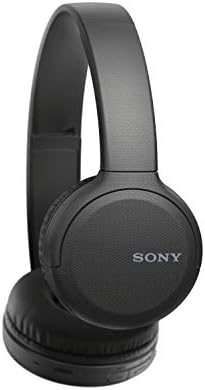 Безжични Bluetooth слушалки Sony WH-CH510 с микрофон, 35 часа живот на батерията с бързо зареждане, слушалки, хендсфри, гласови помощник - Черен