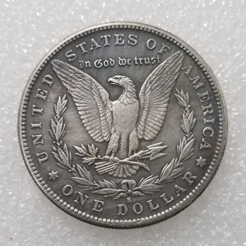 Старинни Занаяти 1894 г. Съобщение, Медно-сребърно покритие Колекция Morgan Silver Dollar Collection