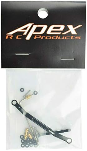 Комплект волан рейки Apex RC Продукти от черен алуминий, който е Съвместим с Axial SCX24 SCX24-13