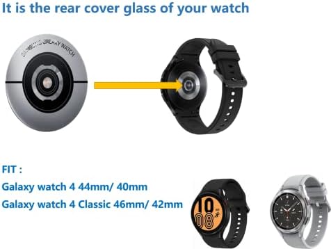 Каишка за часовник Galaxy Watch 4 с подмяна на задното стъкло за Samsung Galaxy Watch 4 + инструменти