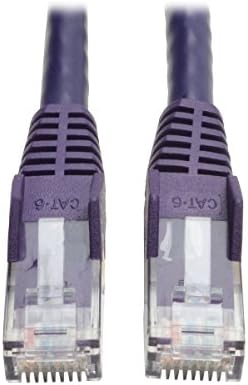 Гласове кабел от Трип Lite Cat6 Gigabit без довършителни (RJ45 m/M) - Черен, 2 фута (N201-002-BK)