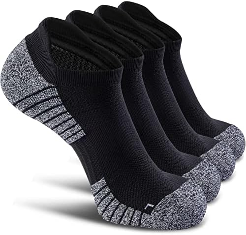 SITOISBE No Show Спортни Компресия чорапи за мъже и Жени Тираж 4/8 опаковка
