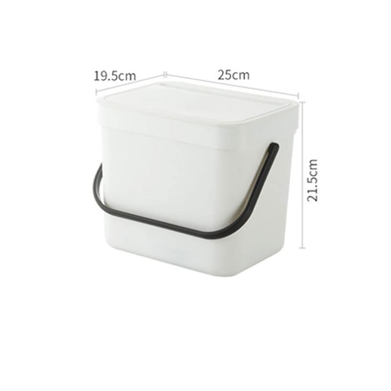 UXZDX Монтиране на кошче за Боклук за Баня с капак на кофа за Боклук, Окачена Тоалетна чиния, кофа за Боклук (Цвят: D, Размер: