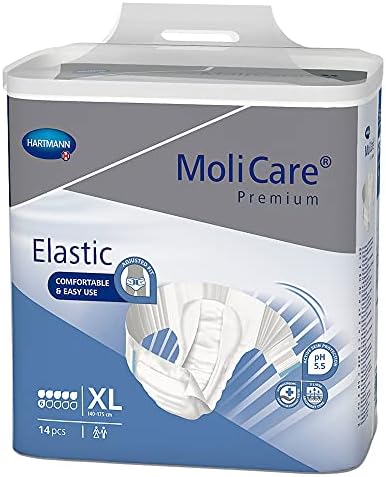 MoliCare® Premium Еластичен кратката 6D, Размер на X-Голям - Калъф 56