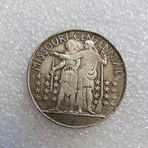 Вызовная Монети Старинни Занаяти Римска Монета Възпоменателна Монета Месинг Посеребренный Сребърен Долар Кръгла Сребърна Монета