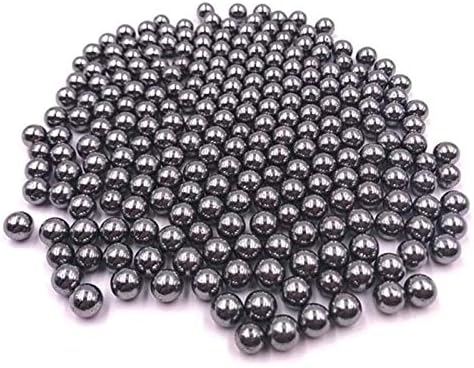 Стоманени топчета, носещи KEKEYANG 8 мм, Стоманени топчета 78,5910 мм, Стоманена топка от неръждаема стомана, Стандартни стоманени топчета 7,934 мм 2,8 кг-9,5 мм (500 бр.) (Размер: 8.04