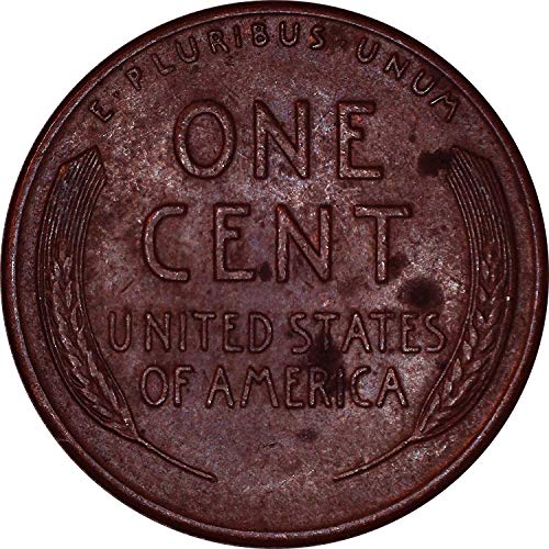 1942 -Ра Линкълн Пшеничен Цент 1C Приблизително В Формата на