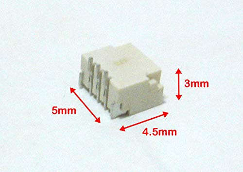 Hobbymart 20 групи JST-SH 1.0 mm 3-Пинов Микроразъемный Конектор 100 мм Проводный Изход Мъжки Директен Заглавие на Печатна платка