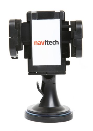 Автомобилна издънка Navitech за предното стъкло/отдушник/табло 3 в 1 Универсален държач за управление на 360 градуса, съвместима с HTC Butterfly 2