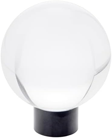Поставка-държач за яйца Plymor от черен акрил, Мрамор, топка или сфера, 1 x 1,625W (3 опаковки)