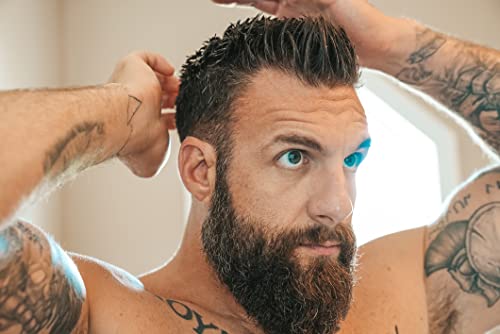Червило Джони Slicks Rugged на маслена основа - Органични брилянтин за коса за мъже с ниска и средна фиксиране - Допринася за здравословния растеж на косата и помага да се