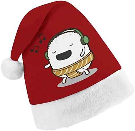 Коледна Шапка Сумо Суши Персонални Шапка На Дядо Коледа Забавни Коледни Декорации