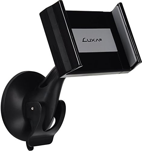 Универсална кола LUXA2 Smart Clip за iPhone 6 (4.7)/5/5c/4s, Galaxy S4/S3//S2. HTC One и 6-Инчов устройство - на Дребно опаковка - Черна