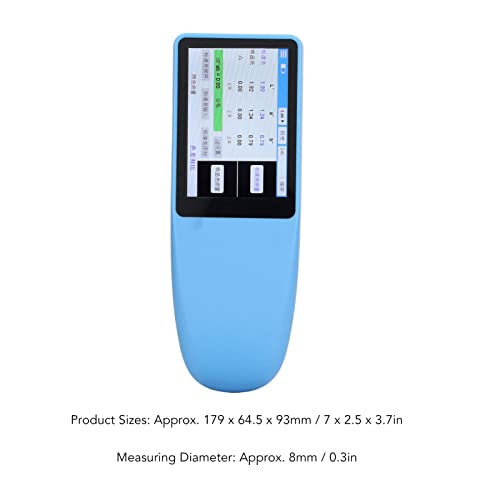 Тестер Разлика в цвят, Спектрален Сензор на ABS Акумулаторна Батерия за Преносим Цифров Точен Колориметър Функция за Контрол
