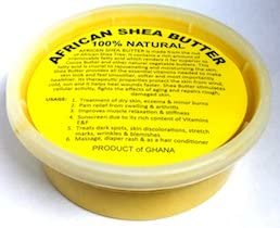 Сурови нерафинирани африканско масло от шеа 8 грама златно масло от Шеа премиум-клас ААА от Гана - използва се при акне, екзема, растяжках,